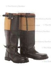WW2 German Luftwaffe Flying boots- repro size 9 (uk) 10 (usa)
