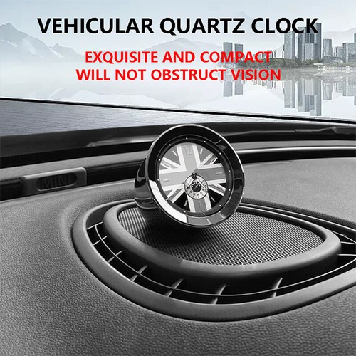 Car dashboard clock decor - car,