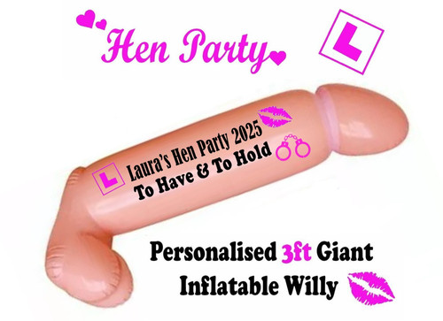 Giant inflatable willy - inflatable,