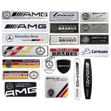 For Mercedes Benz AMG Apple Tree Brabus Carlsson Alloy Car Sticker Nameplate