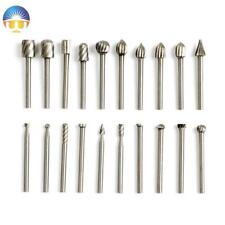 Dremel HSS Carbide Burr Rotary File Cutter Die Grinder Rotary Drill Bits 20X