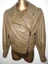 MNG Brown soft leather jacket