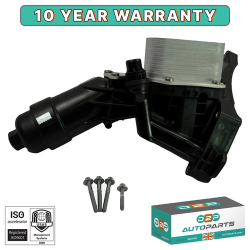 Oil cooler filter housing for - filter,