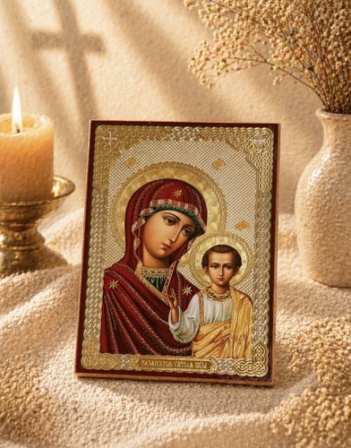 Orthodox kazan virgin mary - orthodox,