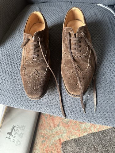 Smart pair suede - smart, brogues
