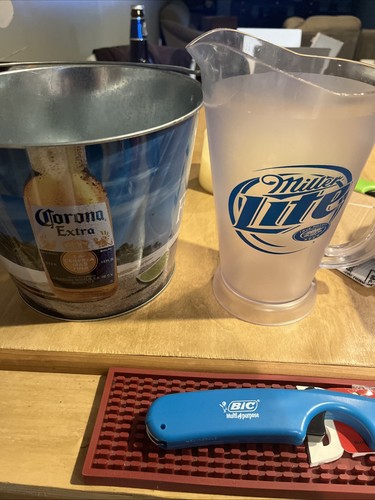 Beer pitcher and ice bucket - pitcher,