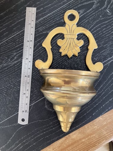 Brass baptismal font holy - font,