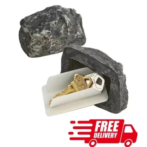 Door key rock hide - door, keep