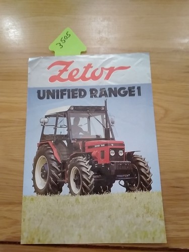 Zetor unified range tractor - unified,