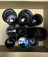 Vintage Lens Job Lot X9