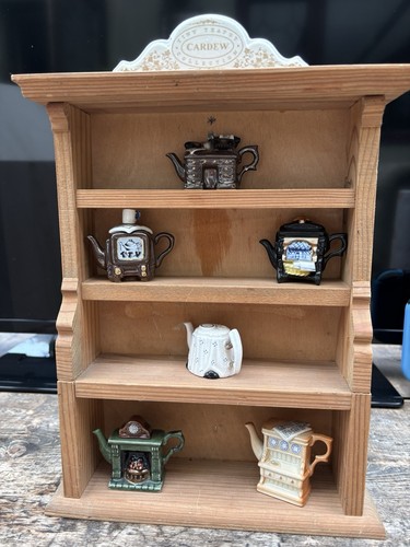 Paul cardew miniature teapots - cardew,