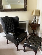 Antique Chesterfield High Wing