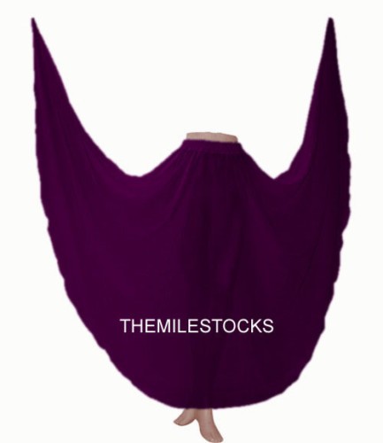 Tms purple full circle skirt - tms,