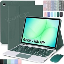 Touchpad Keyboard Case Mouse For Samsung Galaxy Tab A9+ 2023/A11 Plus 11" 2025