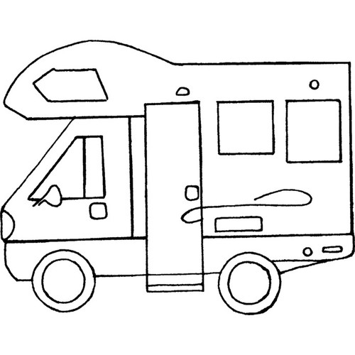 Motorhome vehicle unmounted - vehicle',