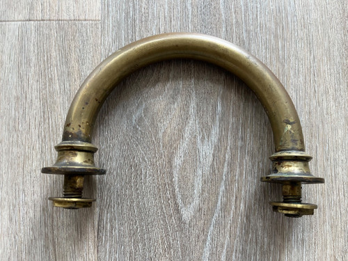 Early 1900s heavy brass coal - heavy,