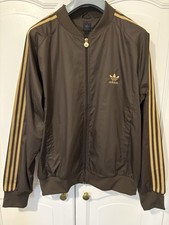 Adidas Originals Retro 06 Windbreaker Brown Mens Size XL Ref 052279