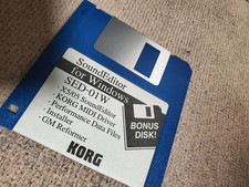 KORG Sound Editor SED-01W for