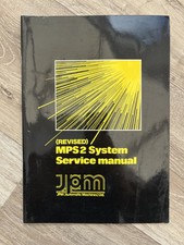 JPM MPS 2 SYSTEM FRUIT MACHINE SERVICE MANUAL - 1985