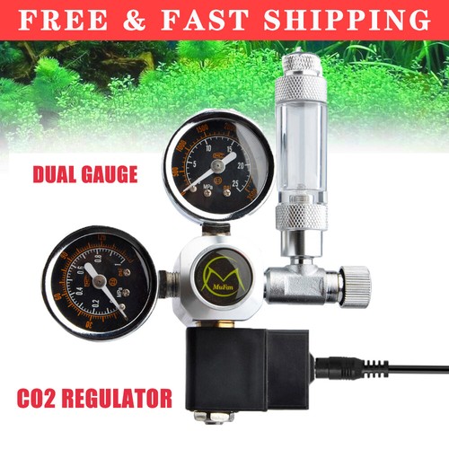 Dual gauge co2 regulator - dual,