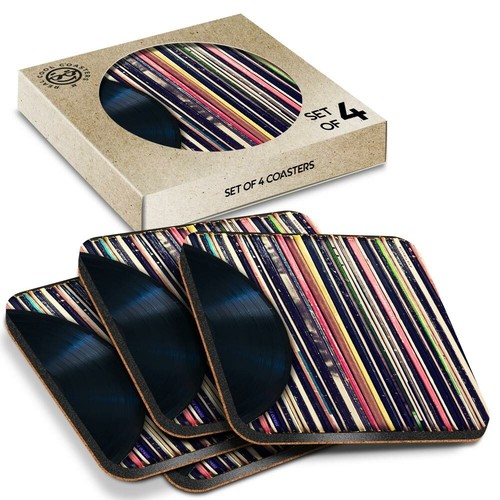Boxed square coasters - 4, x