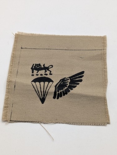 Rhodesia air force - air, parachute