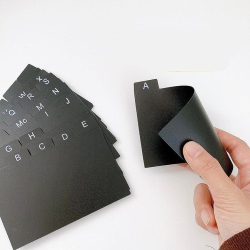 30pcs index cards - cards, a-z