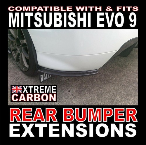 Carbon rear bumper - rear,