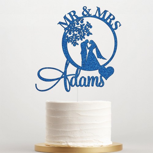 Personalised wedding cake - wedding,