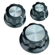 Black Control Knobs with