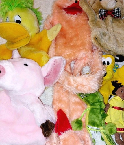 Vintage puppets joblot - joblot, hand