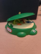 2014 Hallmark Little Tikes Turtle Sandbox Ornament Vintage Toy Nostalgia