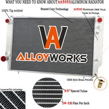 4 Row Aluminium Radiator For