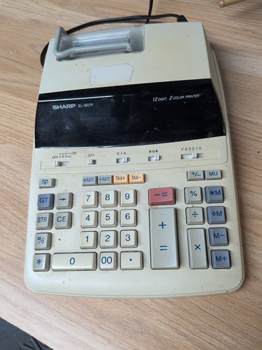 Vintage sharp 1607p - sharp, el-1607p