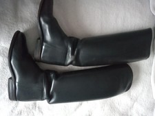 Vintage leather riding boots