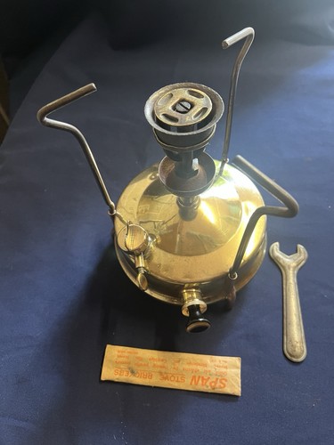 Vintage brass paraffin camping - vintage,