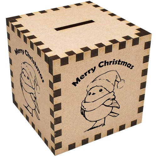 Merry christmas robin money - 'merry,
