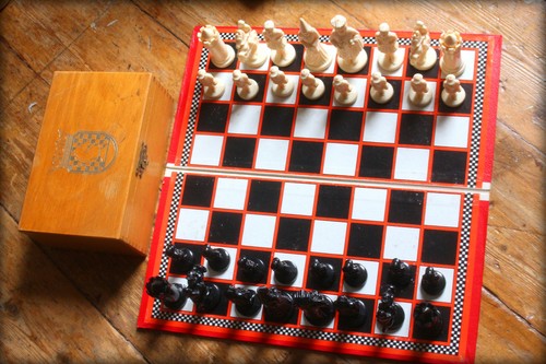 Vintage chess set - set, with