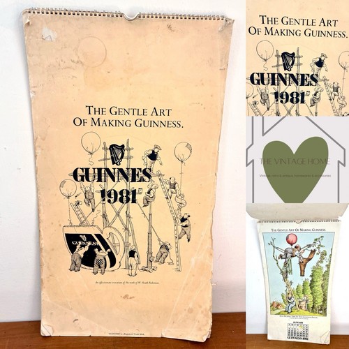 1981 guniness calendar - 1981, the