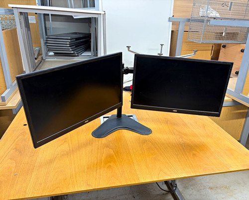 Aoc 9in dual monitor - aoc,