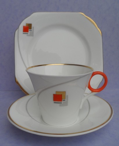 Shelley art deco curved - a,