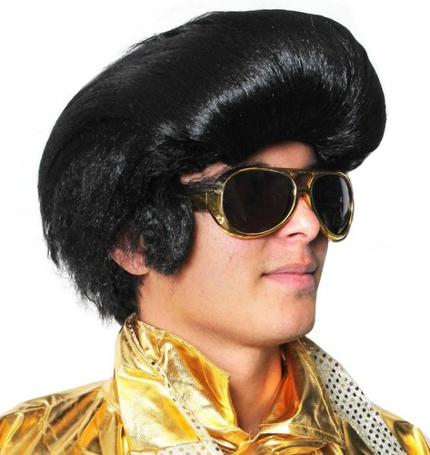 Mens 1950s rock roll wig - 1950s,