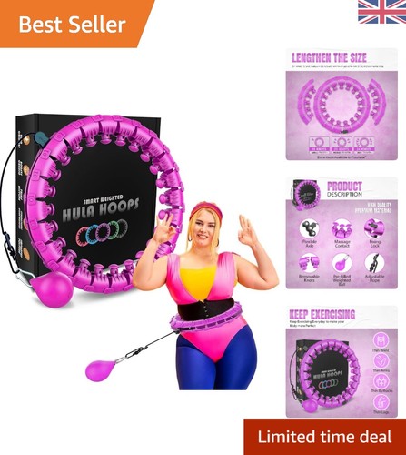Hula ring with auto spinning - with, auto-spinning