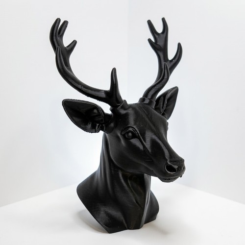 Fallow deer bust home decor - deer,