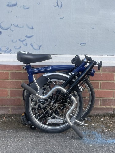 Brompton m3l folding bike - brompton,