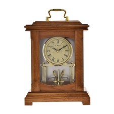Wm Widdop Wooden Mantel Clock