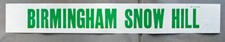 BR(S) Carriage Window Label - Birmingham Snow Hill
