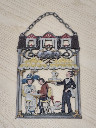 Vintage pewter kuhn zinn wall - vintage,
