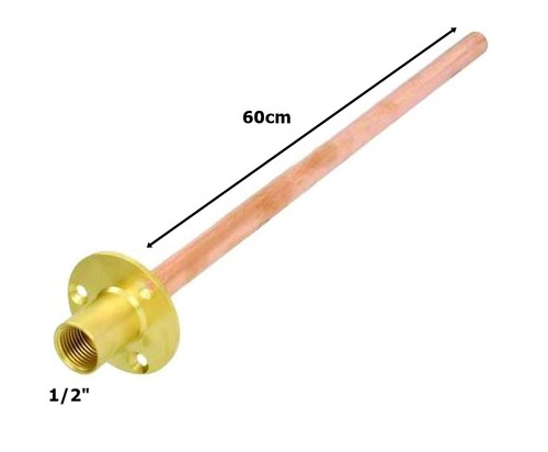 Outside tap wall plate 15mm - tap, x