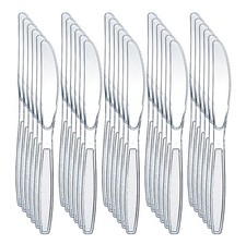 Reusable Plastic Knives Clear